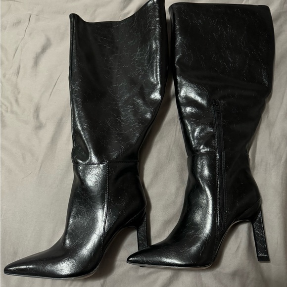 Asos Design - Curve Cancun Knee High Boots, Size 6 - Picture 1 of 2